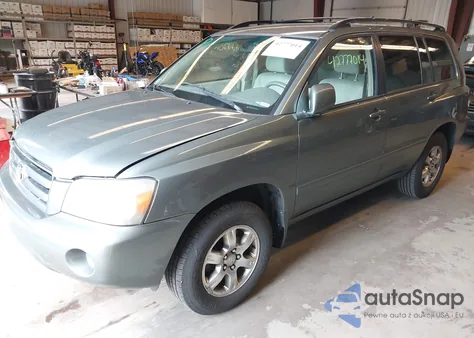 2005 Toyota Highlander V6 from USA, damaged, VIN JTEEP21A550075798